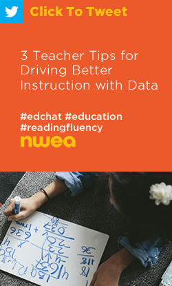 Tweet: 3 Teacher Tips for Driving Better Instruction with Data https://ctt.ec/32c6b+ #edchat #education #teaching #MAPGrowth