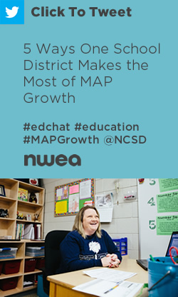 Tweet: 5 Ways One School District Makes the Most of MAP Growth https://ctt.ec/cjok9+ #edchat #education #MAPGrowth @NCSD